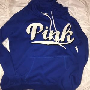 PINK baseball logo hoodie